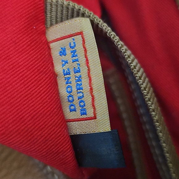 Dooney & Bourke Tan Pebbled Leather Tote - Picture 11 of 14